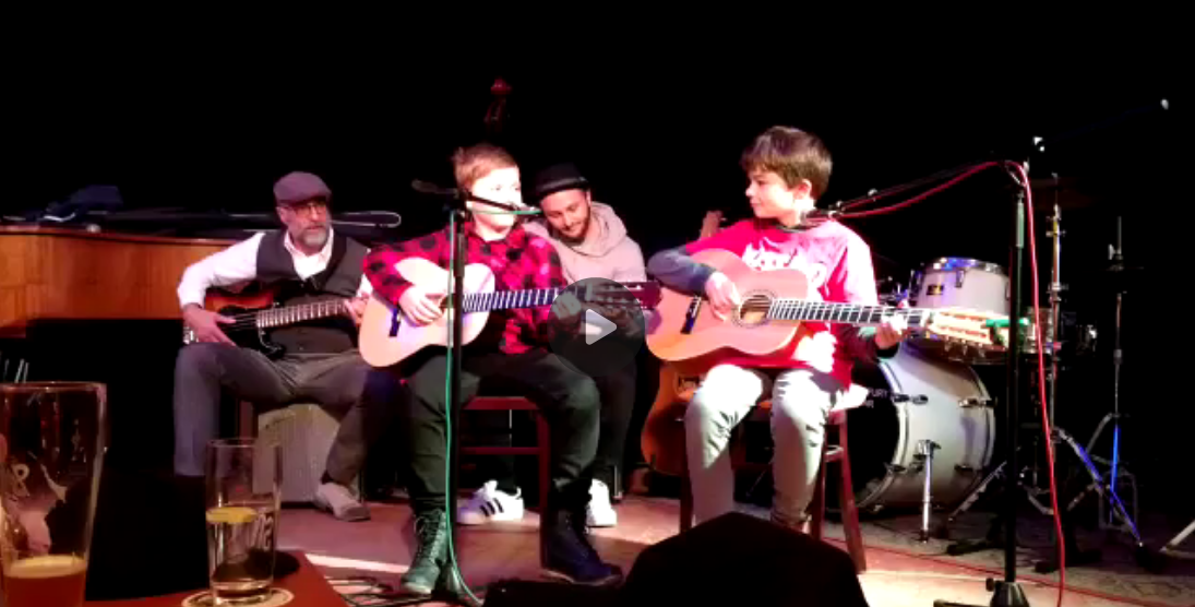live on stage