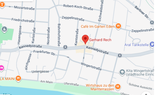 Gerhard Rech Maintal Dörnigheim Kennedystraße 18b